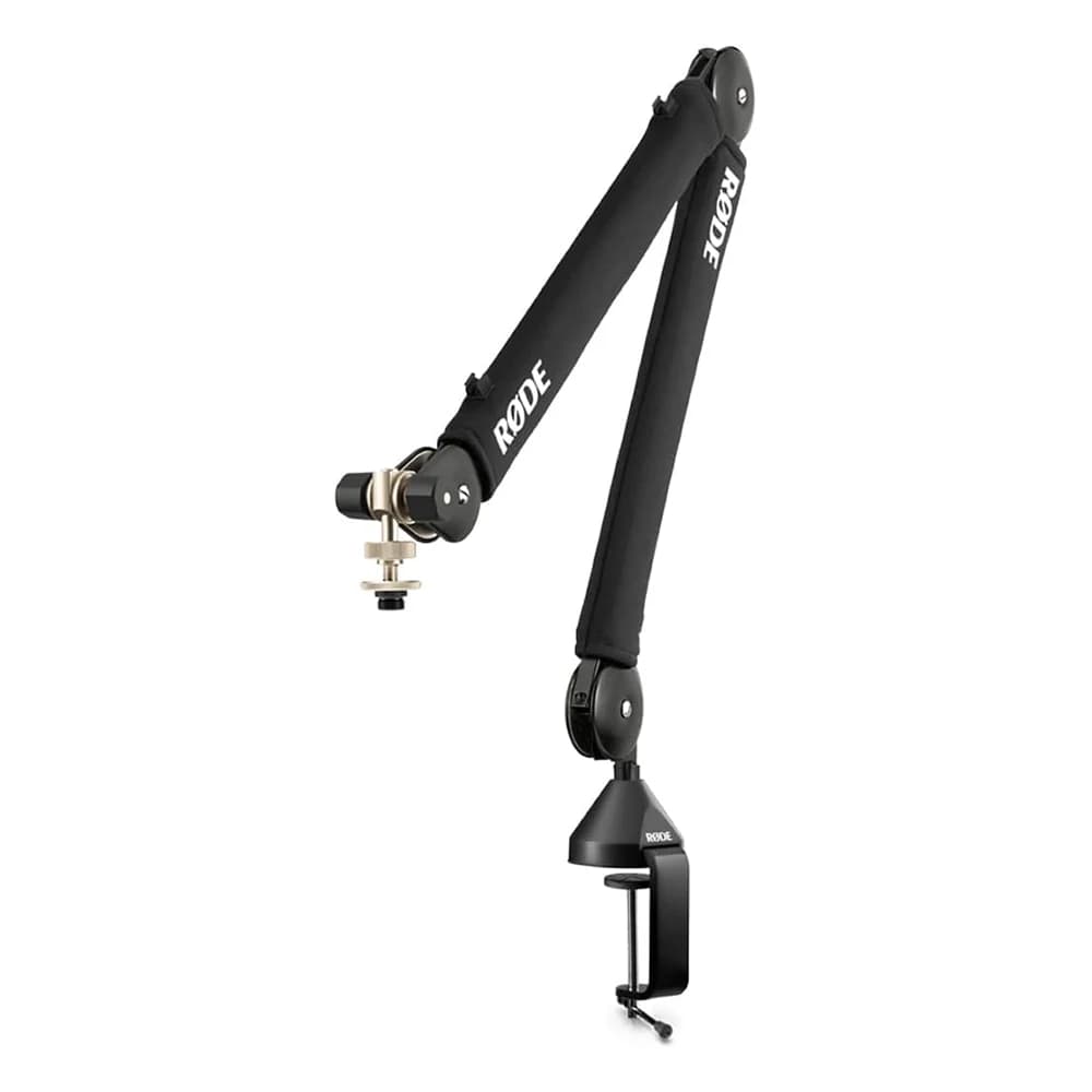 RODE PSA1 Professional Studio Boom Arm, Fully Dampened Internal Springs, Neoprene Cover, 360° Rotation Black