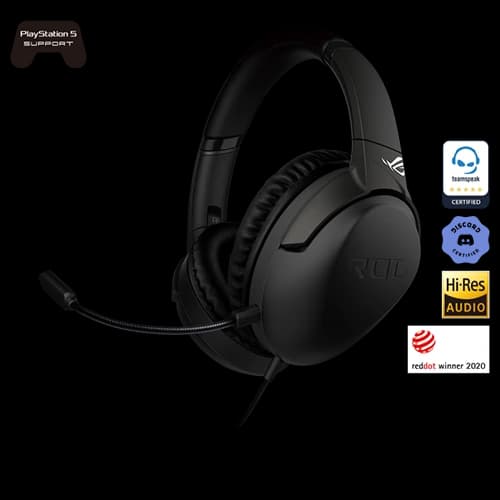 Asus ROG Strix Go Core Wired On-Ear Gaming Headset | 90YH02R1-B1UA00 thumbnail 3