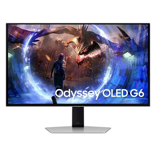Samsung 27" G60SD QHD OLED Gaming Monitor, 360Hz Refresh Rate, Flat, QHD OLED Display, 0.03ms (GTG), FreeSync & Core Sync