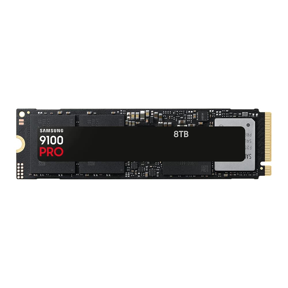 Samsung 9100 PRO NVMe M.2 SSD 8TB Black, PCIe 5.0, 14800MB/s Read, 13400MB/s Write, Internal SSD for Gaming, Video Editing and AI PCs thumbnail 2