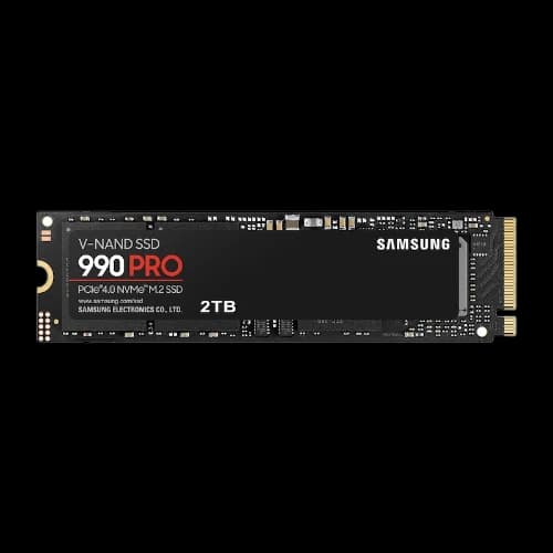 Samsung 990 PRO 2TB SSD PCIe 4.0 NVMe M.2 , Up to 7450MB/s Read, 6900MB/s Write, M.2 2280 thumbnail 2
