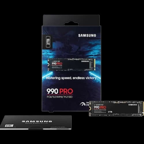 Samsung 990 PRO 2TB SSD PCIe 4.0 NVMe M.2 , Up to 7450MB/s Read, 6900MB/s Write, M.2 2280