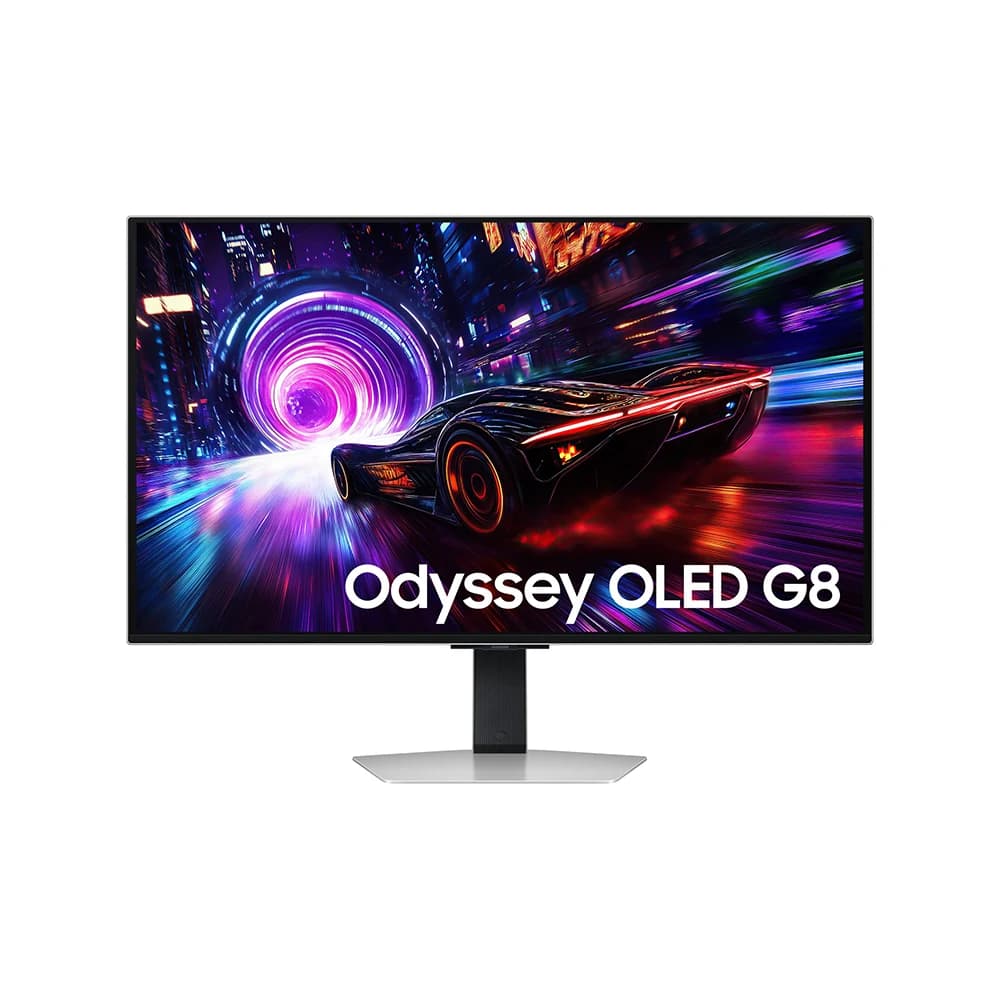 SAMSUNG G81SF Odyssey G8 Gaming Monitor, 32" 4K UHD QD-OLED Display, 240Hz Refresh Rate, 0.03ms Response Time, HDR, FreeSync Premium Pro, G-Sync