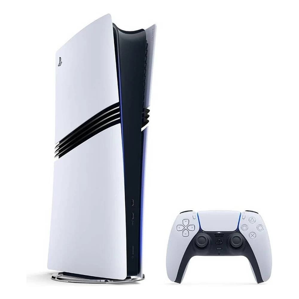 Sony PlayStation 5 Pro Console, Up to 120fps With 120Hz Output, Support 8K Output, 8x Zen 2 Cores at 3.85GHz CPU, Custom RNDA 3 (TBC), 16GB RAM