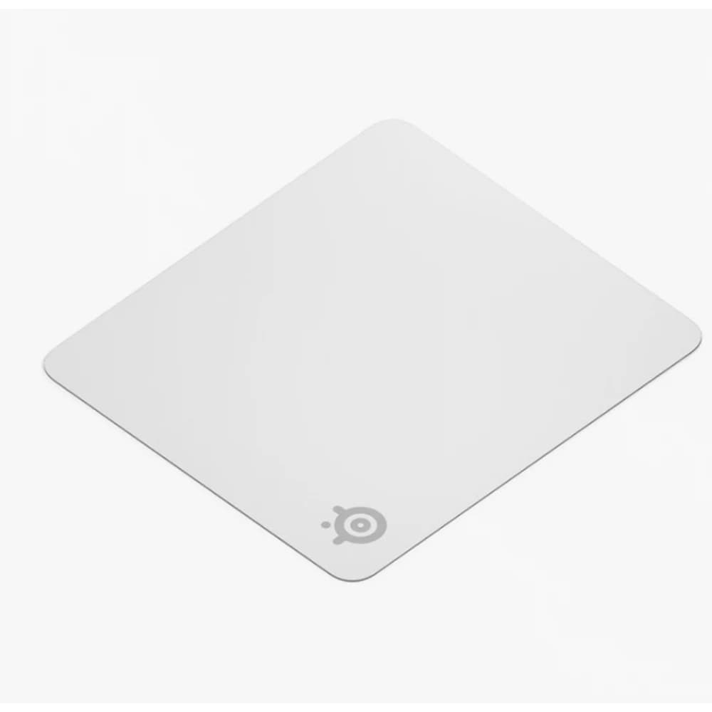 SteelSeries QcK Large Mousepad White, (450 x 400 x 2 mm) Size, Legendary Micro-Woven Cloth, Non-Slip Rubber Base thumbnail 3