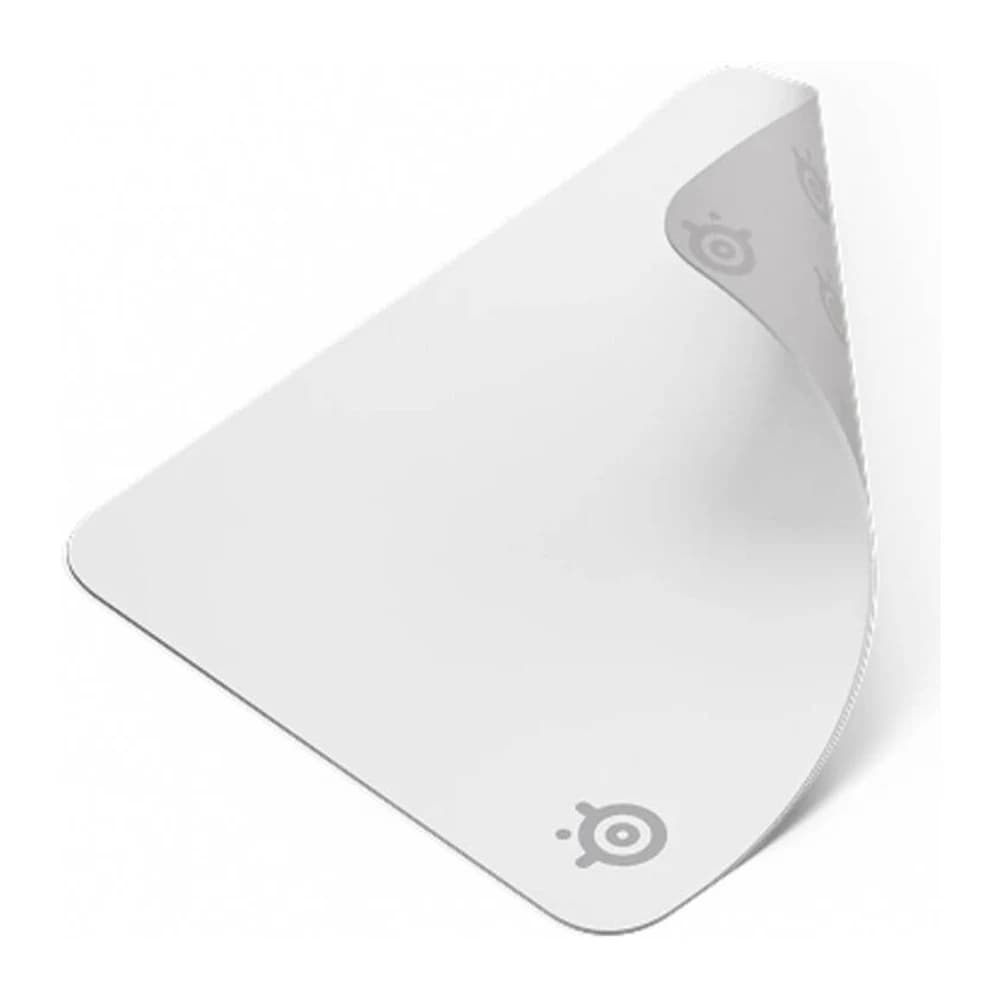 SteelSeries QcK Mousepad White, Medium (320 x 270 x 2 mm) Size, Legendary Micro-Woven Cloth thumbnail 2