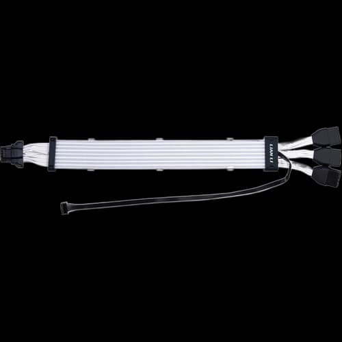 Lian Li STRIMER PLUS V2 12VHPWR Addressable RGB Extension Cable, 12+4-PIN to 12+4-PIN, 8 Light Guides, for GPU connector thumbnail 5