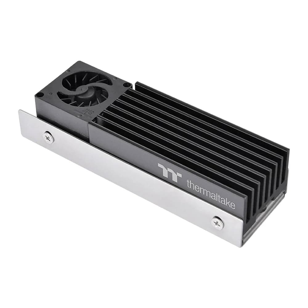 Thermaltake MS-1 M.2 2280 SSD Cooler, Heatsink with 8000 RPM Micro Blower Fan