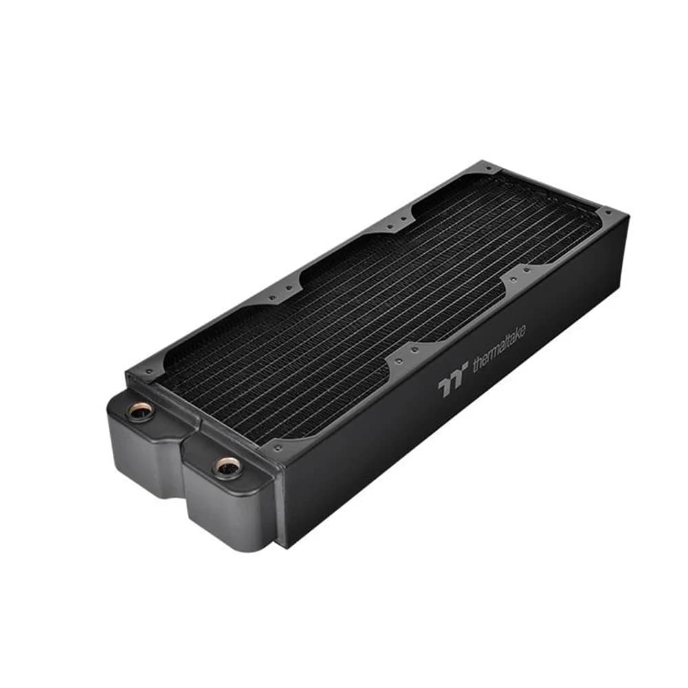 Thermaltake Pacific CL420 Radiator, High-performance 420mm, Copper Flat Tube Design, High-density Copper Fins, Brass Tank
