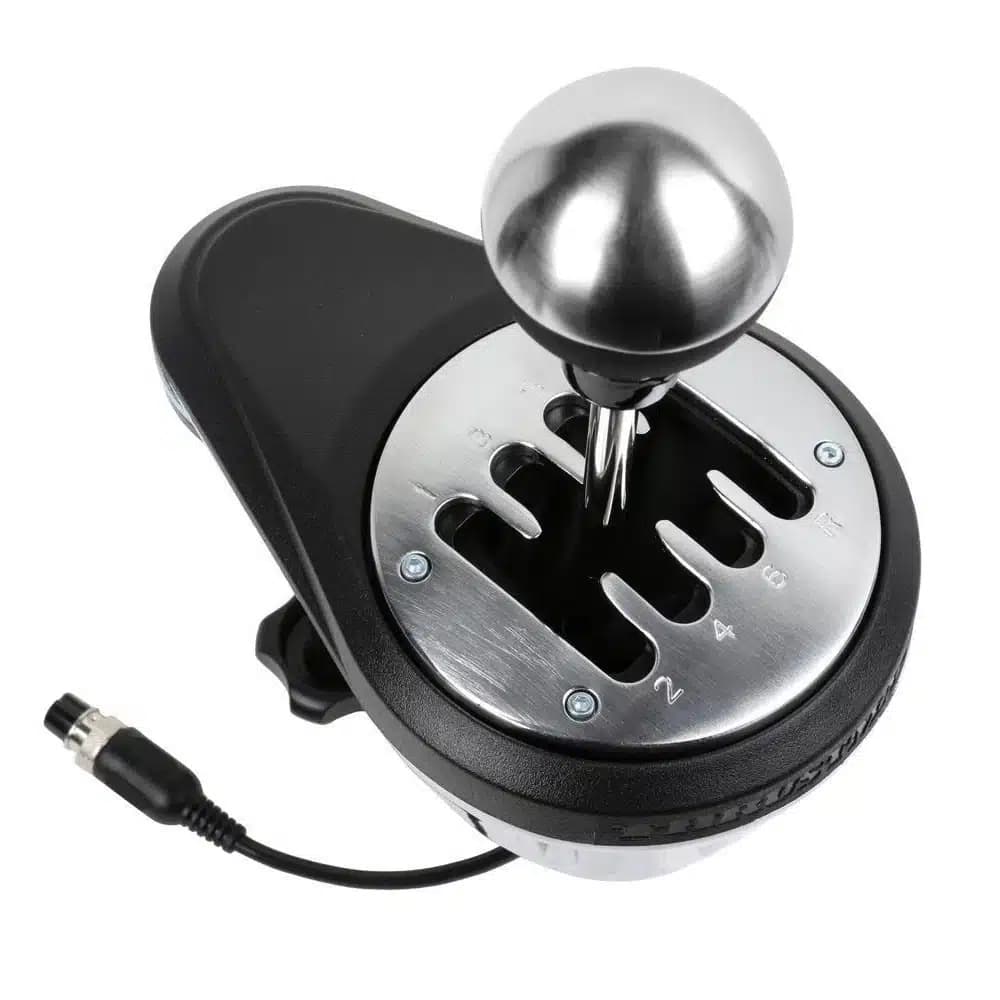 Thrustmaster TH8A Add-On Shifter, 360° Adjustable Clamping System, Metal Gear Stick, Contactless Magnetic Sensors, 13cm Tall Gear Stick, H-Pattern thumbnail 3