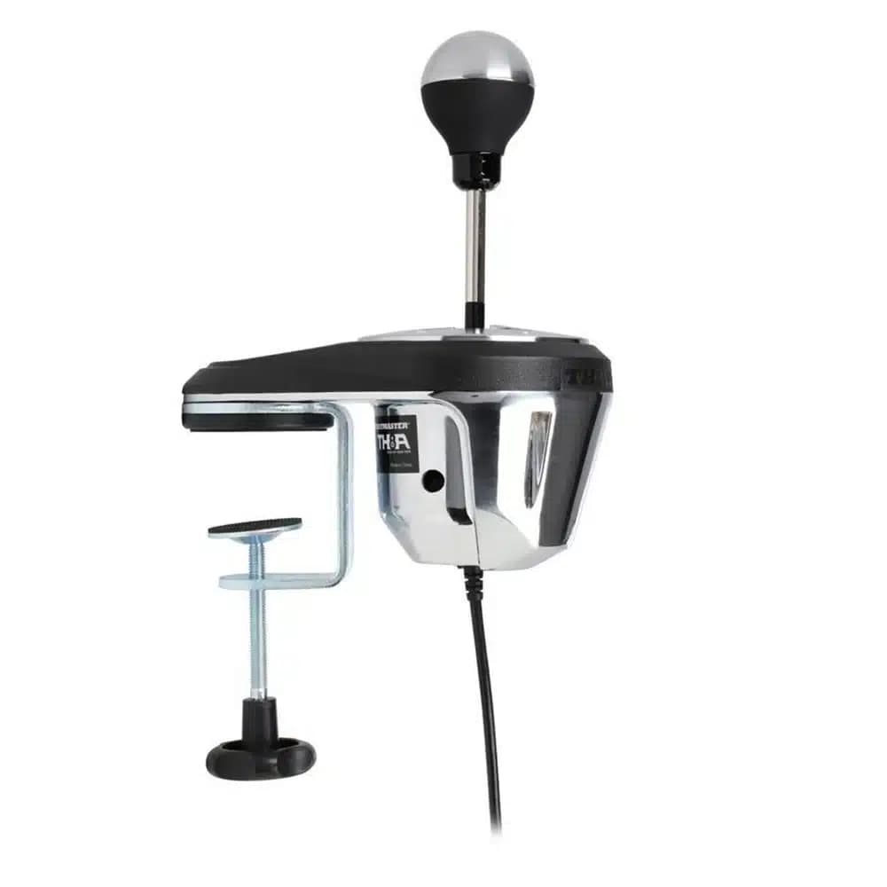 Thrustmaster TH8A Add-On Shifter, 360° Adjustable Clamping System, Metal Gear Stick, Contactless Magnetic Sensors, 13cm Tall Gear Stick, H-Pattern thumbnail 4
