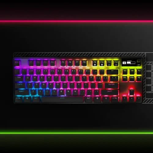 SteelSeries APEX PRO TKL WIRELESS (2023) Esports Keyboard, OmniPoint 2.0 Adjustable HyperMagnetic switches, 2-IN-1 ACTION KEYS, Lag-free Quantum 2.0 Dual Wireless thumbnail 4