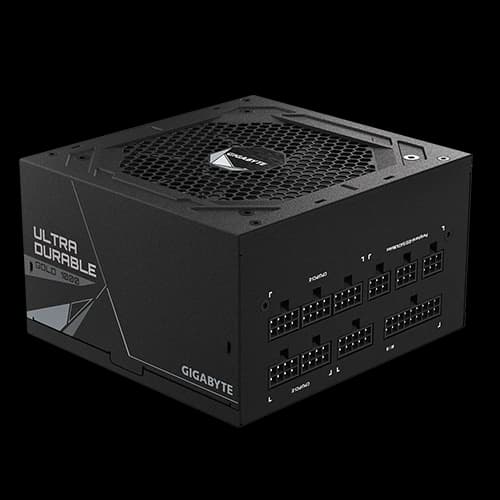 Gigabyte UD1000GM PG5 1000W Power Supply, 80 PLUS Gold, 120mm Smart Hydraulic Bearing (Hyb) Fan, Active PFC, Main Japanese Capacitors, Support PCIe Gen 5.0 GPU thumbnail 4