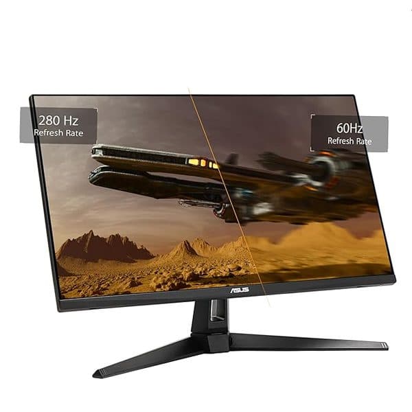 ASUS TUF Gaming VG279QM1A Gaming Monitor – 27-inch, Full HD(1920x1080), 280Hz(OC), Fast IPS, ELMB Sync, 1ms (GTG), Freesync Premium™, G-Sync compatible, Variable Overdrive, 100% sRGB, HDR thumbnail 2