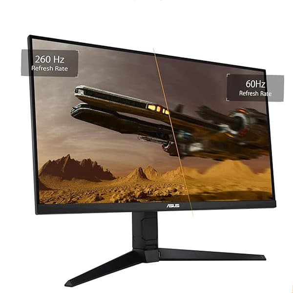 Asus TUF Gaming VG27AQML1A Gaming Monitor – 27-inch, QHD(2560x1440), Overclock to 260Hz (native 240Hz), ELMB Sync, Freesync Premium™, 1ms (GTG), Variable Overdrive,100% sRGB, DisplayHDR™ 400 thumbnail 2