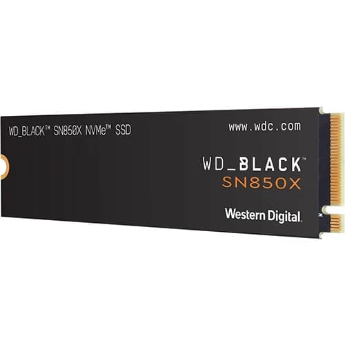 WD_BLACK SN850X NVMe 4TB SSD, Without Heatsink, 2400TBW, PCIe Gen4 x4, M.2 2280 Form Factor thumbnail 2