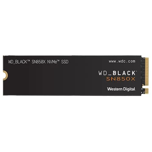 WD_BLACK SN850X NVMe 8TB SSD, Without Heatsink, 4800TBW, PCIe Gen4 x4, M.2 2280 Form Factor