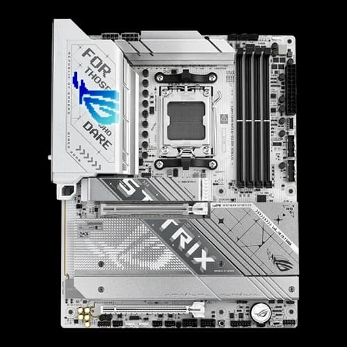 ASUS ROG Strix X870-A Gaming WiFi DDR5 ATX Motherboard, 4x DIMM Slots, Up to 192GB Memory, 4x M.2 & 2x SATA Ports, PCIe 5.0, Wi-Fi 7, 2.5Gb Ethernet, AI Solutions, AMD X870 Chipset | 90MB1IF0-M0EAY0 thumbnail 4