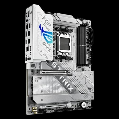 ASUS ROG Strix X870-A Gaming WiFi DDR5 ATX Motherboard, 4x DIMM Slots, Up to 192GB Memory, 4x M.2 & 2x SATA Ports, PCIe 5.0, Wi-Fi 7, 2.5Gb Ethernet, AI Solutions, AMD X870 Chipset | 90MB1IF0-M0EAY0 thumbnail 3