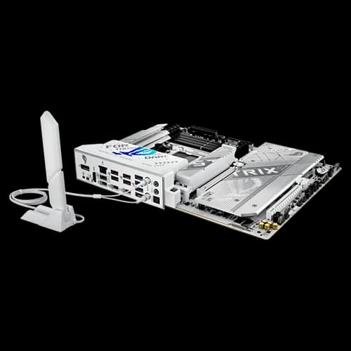 ASUS ROG Strix X870-A Gaming WiFi DDR5 ATX Motherboard, 4x DIMM Slots, Up to 192GB Memory, 4x M.2 & 2x SATA Ports, PCIe 5.0, Wi-Fi 7, 2.5Gb Ethernet, AI Solutions, AMD X870 Chipset | 90MB1IF0-M0EAY0 thumbnail 2