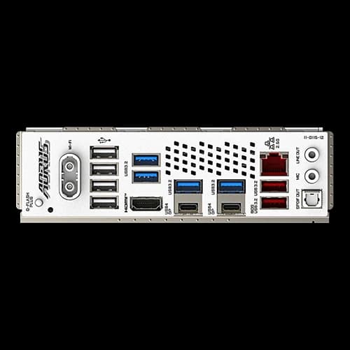 Gigabyte X870 Aorus Elite Wifi7 Ice ATX Motherboard, AMD X870 Chipset, Dual channel, 4 x DDR5 DIMM sockets up to 256 GB, PCIEX16, 1 x 256 Mbit flash, PCIe 5.0 x16, White | X870-A-ELITE-WF7-ICE thumbnail 4