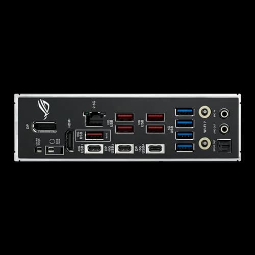 ASUS ROG Strix X870-F Gaming WiFi ATX Motherboard, AMD X870 Chipset, 4x DDR5 DIMM Slots, 192GB Max Memory, M.2 slots 2x SATA, PCIe 5.0, 2.5Gb Ethernet, WiFi 7, 2.5Gb Ethernet, AI Solution, Aura Sync RGB, ATX Form Factor | 90MB1IV0-M0EAY0 thumbnail 6