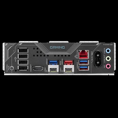 GIGABYTE X870 GAMING WIFI6 AM5 ATX Motherboard, AMD X870 Chipset, Realtek 2.5GbE LAN chip, Wi-Fi 6 RTL8851BE, 2 x PCI Express x16 slots, iTE I/O Controller Chip, PCIe 5.0 x16, Black thumbnail 4