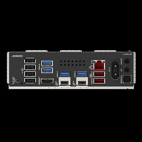 Gigabyte X870E-AORUS-ELITE-WIFI7 ATX Motherboard, AMD Socket AM5, Dual Channel DDR5, AIO Fan Control, AMD X870E Chipset, 4 x DDR5 DIMM Slots, Up to 256GB Memory, PCIe 5.0 x16, 4 x M.2 Slots thumbnail 4