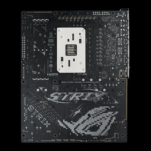 ASUS Rog X870E E GAMING WIFI Motherboard, AI Overlocking, AMD Socket AM5, AMD X870E Chipset, DDR5 192GB Max, Wi-Fi 7, ROG SupremeFX 7.1 Surround, 256 Mb  Flash ROM | 90MB1IBO-MOEAYO thumbnail 4