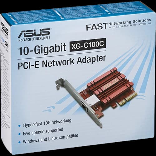 ASUS XG-C100C V2 Internal Ethernet Card | 90IG0760-MO0B00