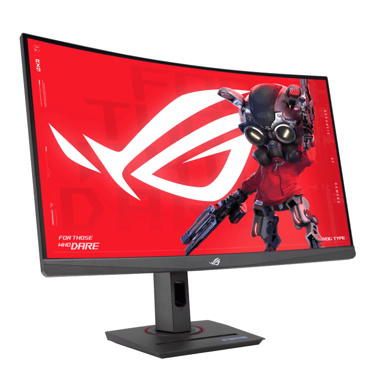 ASUS ROG Strix XG27WCS 27-Inch Curved QHD Gaming Monitor, 180Hz, 1ms GTG, Fast VA, USB Type-C, FreeSync Premium thumbnail 3
