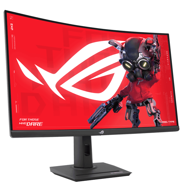 Asus ROG Strix XG32WCMS USB Type-C Gaming Monitor – 32-inch (31.5 viewable) 2560x1440, Curved, 280Hz (Above 144Hz), 1ms (GTG), Fast VA, HDR thumbnail 3