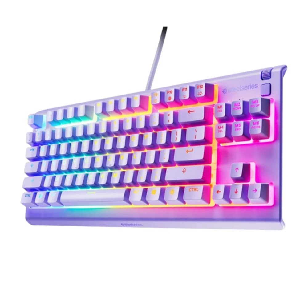 Apex 3 TKL TR Q RGB Membrane Wired Lavender Gaming Keyboard