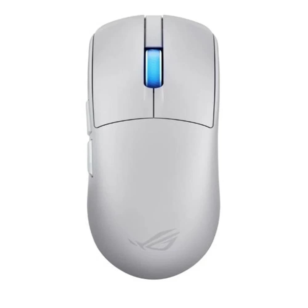 ASUS ROG Harpe II Ace White Wireless Optical Gaming Mouse, Ultra Light Weight (48-Gram) 42,000 DPI, ROG AimPoint Pro, Up to 8000 Hz, White