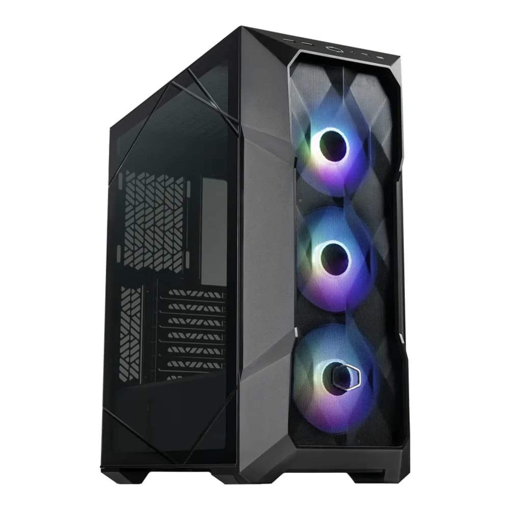 Cooler Master MasterBox TD500 Mesh V2 PC Case Black, Mid Tower, Tempered Glass, ARGB, Mini-ITX, Micro-ATX