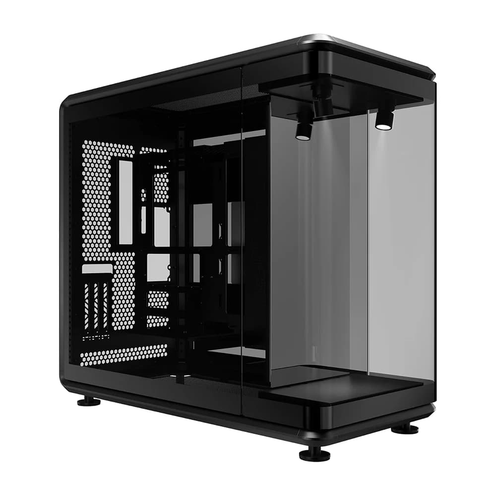 Cooler Master MasterFrame 360 Series PC Case Black, Mid Tower, Mini-ITX, Micro-ATX, ATX, BTF (ATX), SGCC, TG