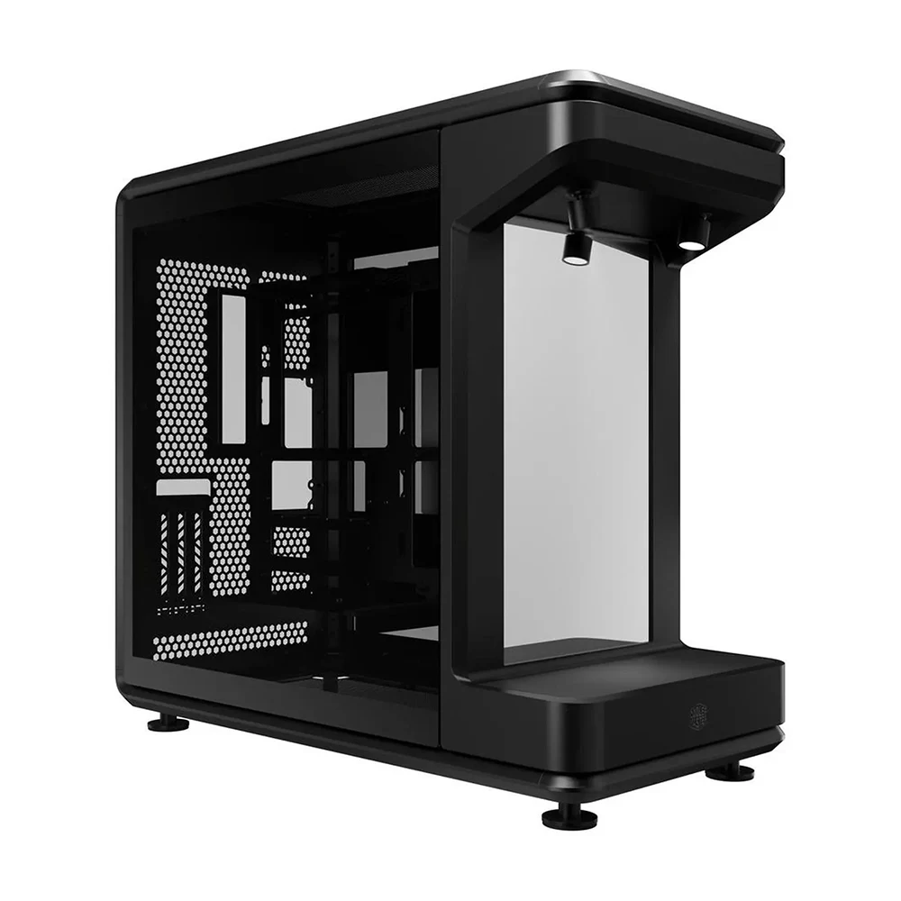 Cooler Master Masterframe 360 Stage Mirror PC Case, Mid Tower, Mini-ITX, Micro-ATX, ATX, BTF (ATX), SGCC, TG