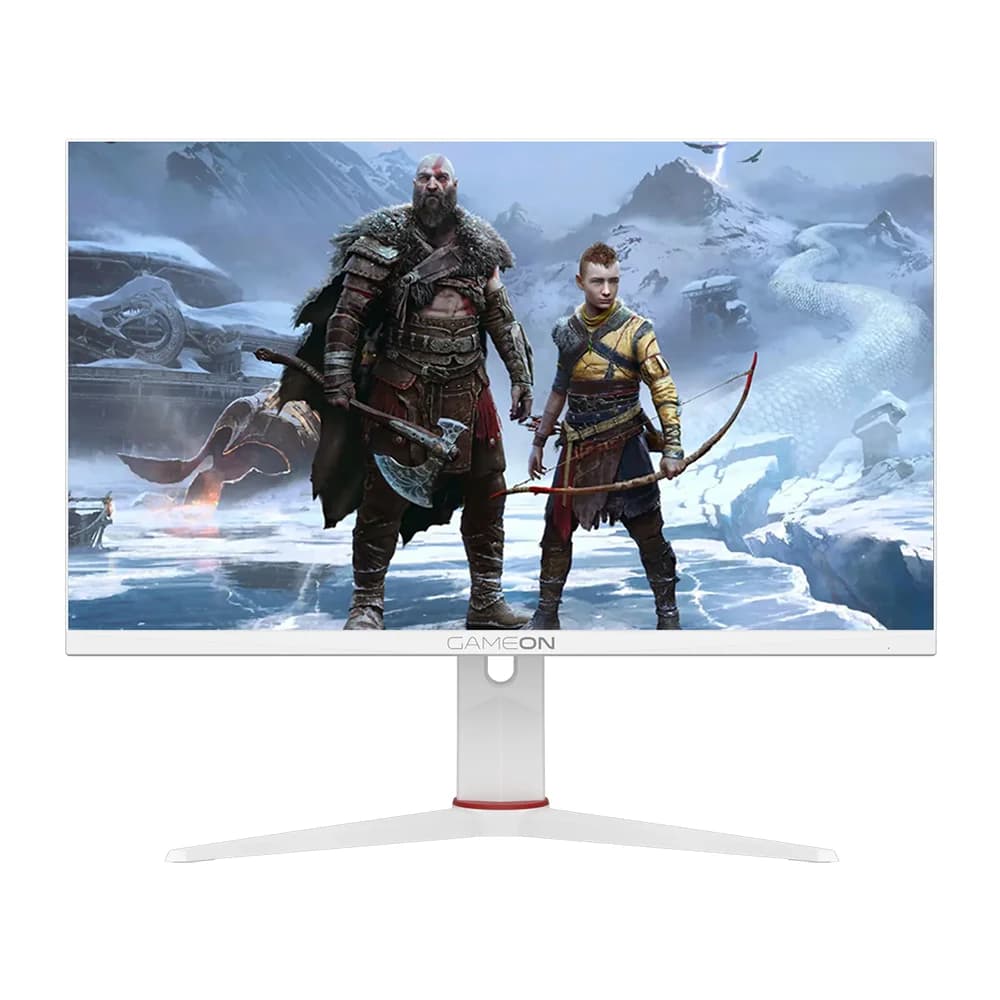 GAMEON GOA24FHD180IPS Artic Pro Series Gaming Monitor White, 24" FHD, 180Hz, MPRT 0.5ms, Fast IPS (Supports PS5)