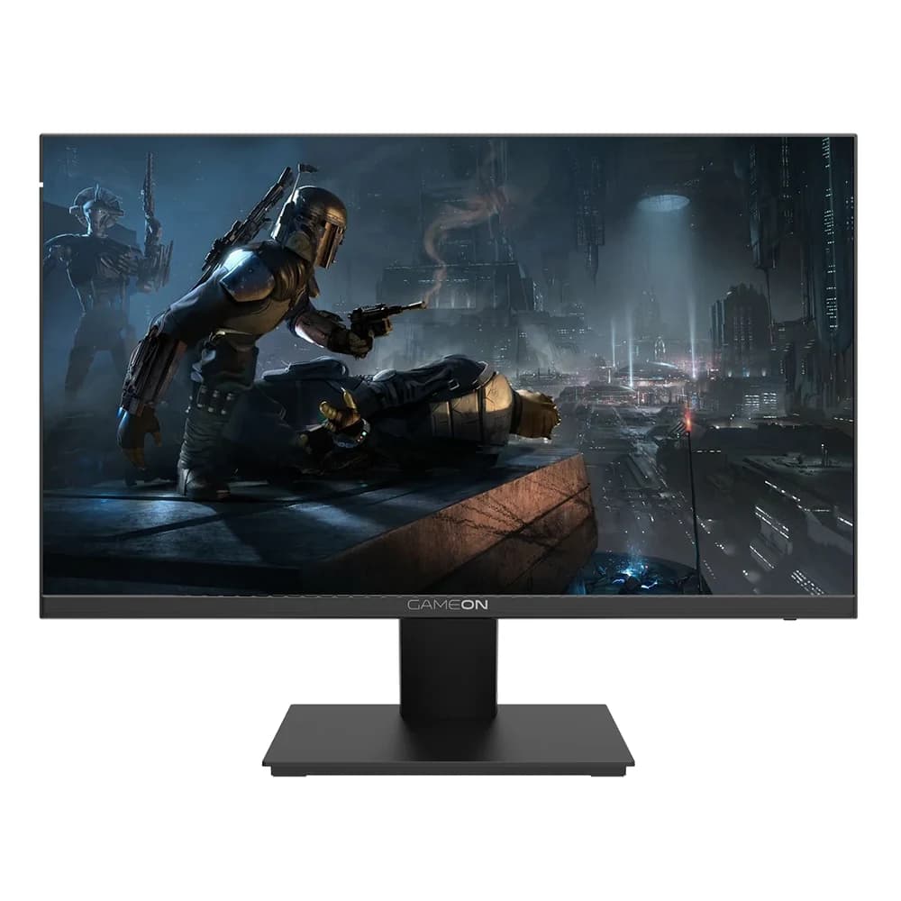 GAMEON GOE27FHD75VA Essential Series Gaming Monitor Black, 27" FHD, 75Hz, 4ms, VA Panel, Edge-lit LED, Antiglare, Hard coating (3H)