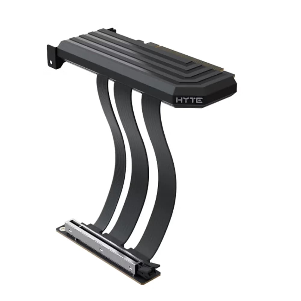 Hyte PCIe 5.0 Hyper Riser Gen 5 Riser Cable, Cable Length 200mm, Transfer Rate (Per Lane) 32 GT/s, x16 Bandwidth 64 GB/s