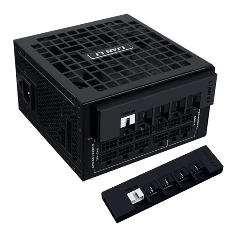Lian Li RS 1200W Fully Modular 80 Plus Gold ATX 3.1 with Hub Black Power Supply