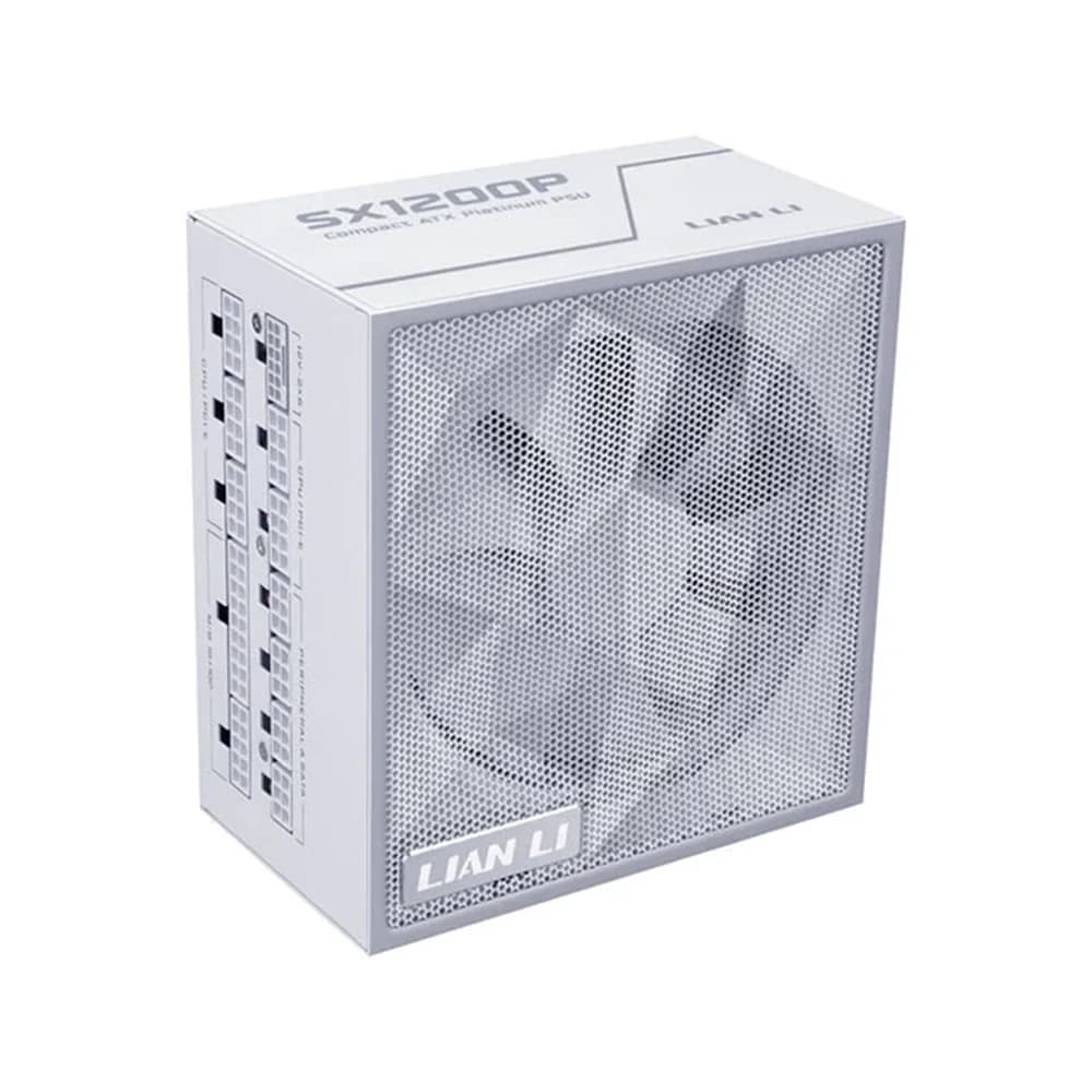 Lian Li SX Platinum 1200W Fully Modular 80 Plus Platinum ATX 3.1 Power Supply White