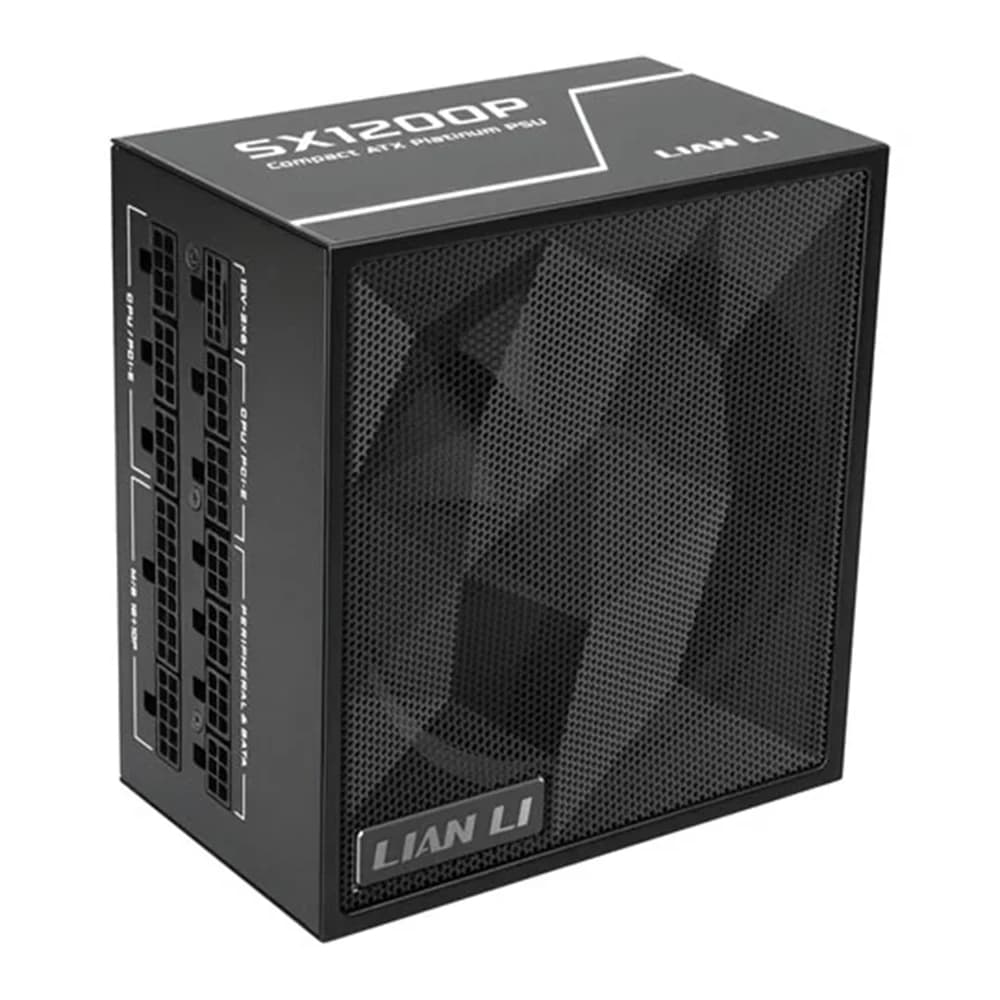 Lian Li SX Platinum 1200W Fully Modular 80 Plus Platinum ATX 3.1 Power Supply Black
