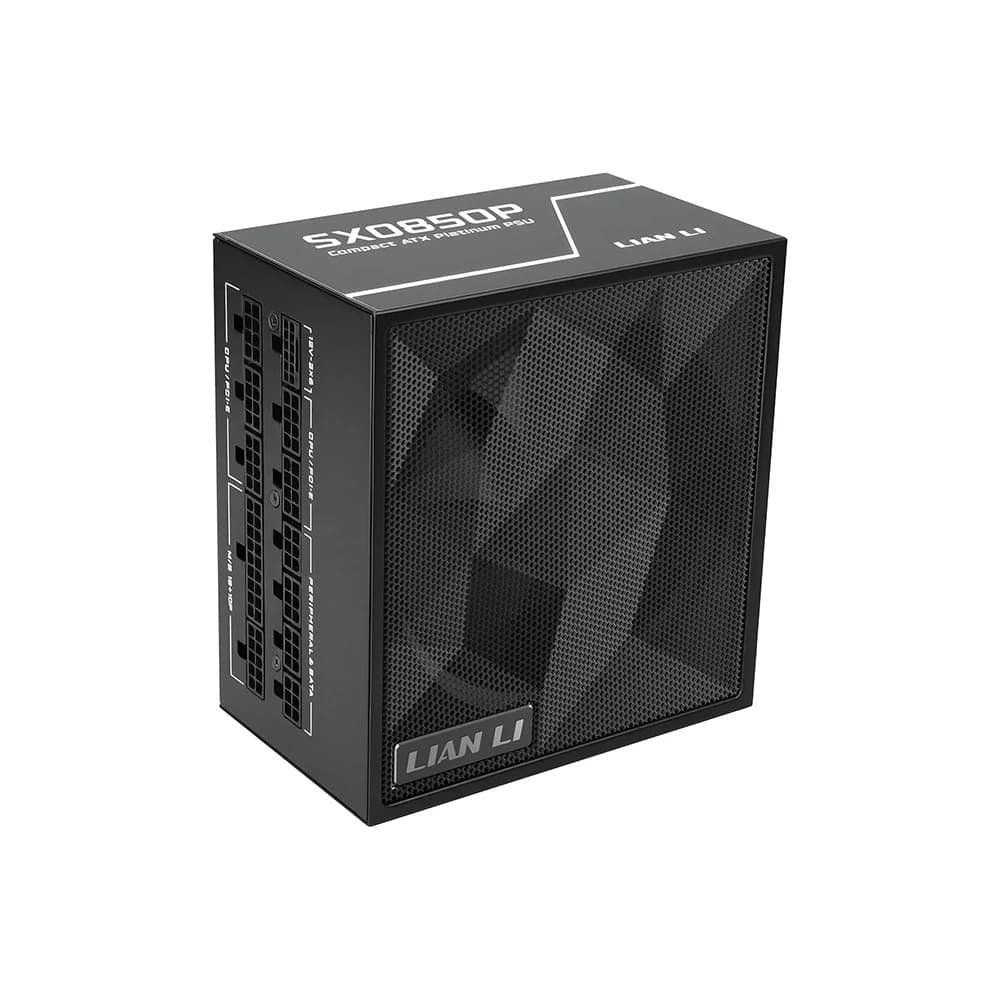 Lian Li SX Platinum 850W Fully Modular 80 Plus Platinum ATX 3.1 Power Supply Black