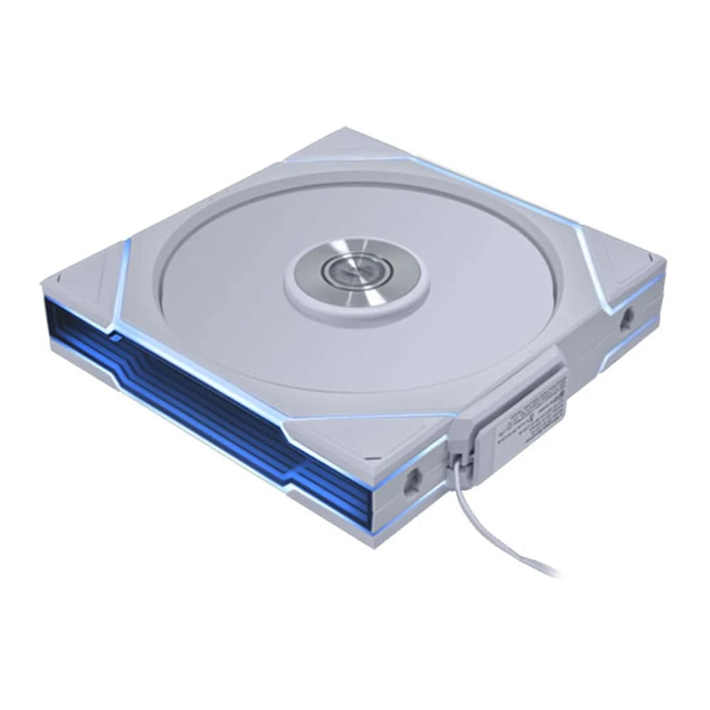 Lian li UNI FAN TL WIRELESS 140 REVERSE BLADE White, 200~1800 RPM Fan Speed, 4-PIN PWM Connector, Fluid Dynamic Bearing