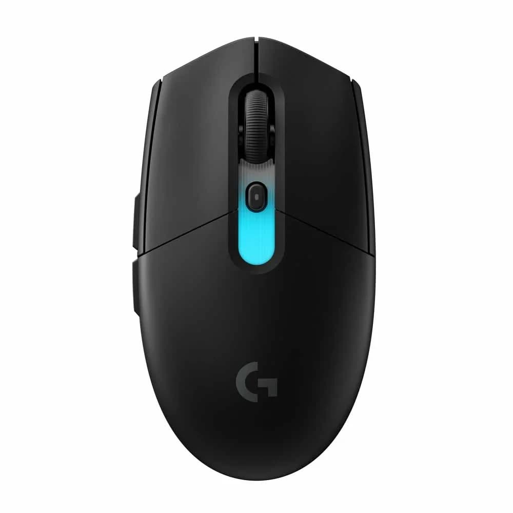 Logitech G305 X SUPERLIGHT Gaming Mouse Black, LIGHTSPEED Wireless, G series, LIGHTSYNC RGB, Sensor HERO, Report Rate 1000 Hz (1 ms)