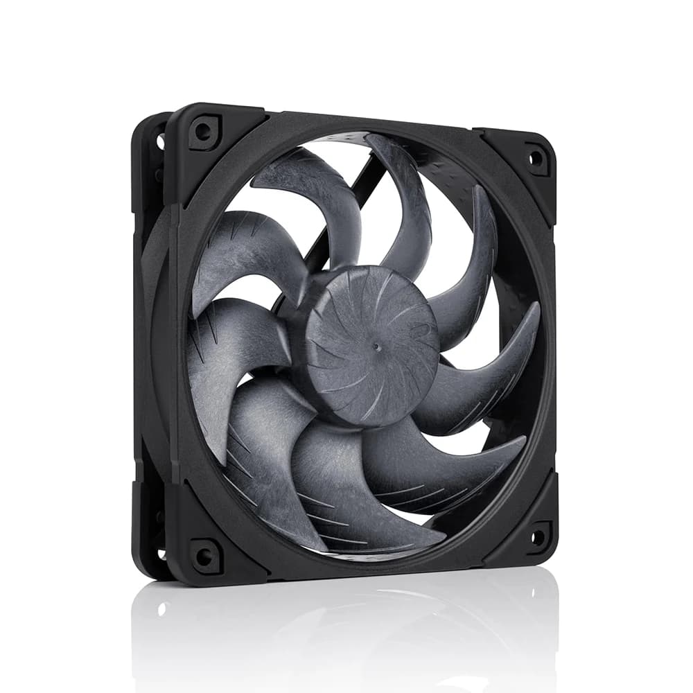 Noctua NF-A12x25 G2 PWM Chromax Next-gen 120mm Cooler Fan Black, Quiet Cooling Fans, Ultra Silent Airflow Static Pressure