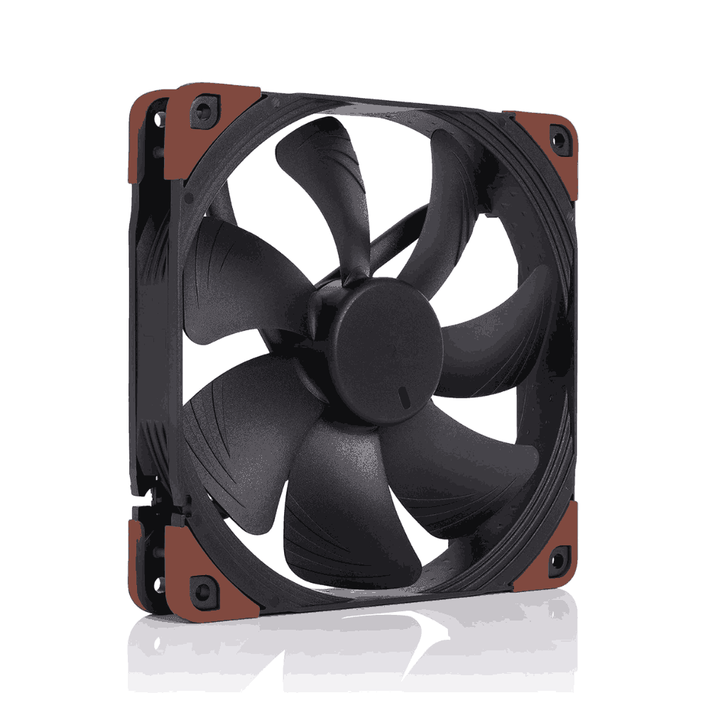 Noctua NF-A14 industrialPPC-3000 PWM Heavy-duty 140mm Fan, Heavy Duty High Airflow 25mm Thick Fan, for Demanding Applications, 2000rpm 4-Pin PWM