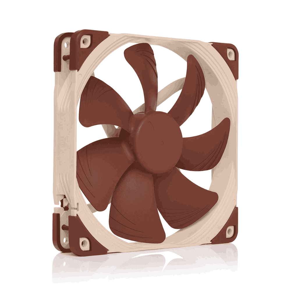 Noctua NF-A14 ULN High-efficiency quiet 140mm Fan, Ultra Low Noise 25mm Thick Fan, for PC and Electronics Cooling, Rich Accessory Kit, 2 Speed Settings 800/650rpm 3-Pin