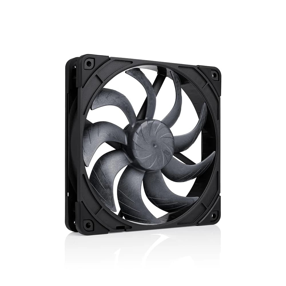 Noctua NF-A14x25 G2 PWM Chromax Next-gen 140mm Fan Black, High Airflow & Static Pressure, Low-Noise 25mm Thick Fan, for Coolers/Radiators/Cases, Rich Accessory Kit